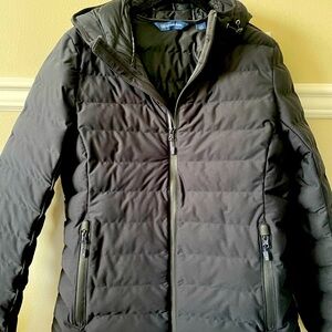 New, never worn, Black Puffer Jacket